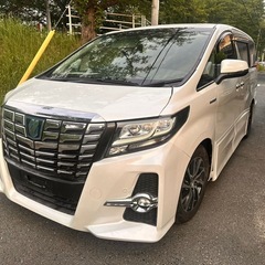トヨタ　アルファード　ハイブリッド 残り車検1年　早期取引値下げ可能！の画像
