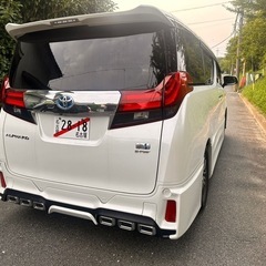 トヨタ　アルファード　ハイブリッド 残り車検1年　早期取引値下げ可能！の画像