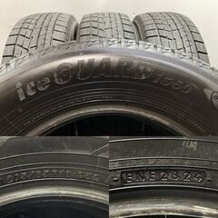 YOKOHAMA ice GUARD iG60 205/65R16 16インチ スタッドレス 4本 24年製 C28セレナ ヤリスクロス 10系アルファード ティアナ等　(KTC310)クレジットカード QRコード決済可能の画像