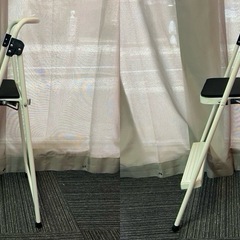stp-3294 踏台　子供用チェア　キッチンチェア　脚立　  2段　二段　折りたたみ　ステップボード　ステップチェア　椅子　いす　イス　ステップ　折りたたみチェア　折り畳みの画像