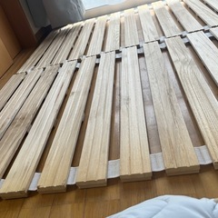 決まりました☆ダブルサイズ すのこの画像