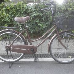 整備済み中古自転車　24インチ　税別￥7.980-　軽快車　ブラ...
