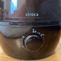 シロカ 超音波式加湿器の画像