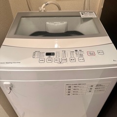洗濯機(8月4-6日引き取り)