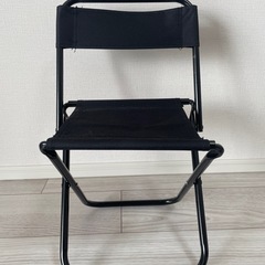 【新品未使用】折り畳み椅子　軽量携帯　キャンプ　レジャー　災害
