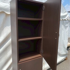 美品 2ドア 6段 収納棚 本棚  棚  靴箱の画像