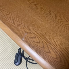 コイズミ　長方形　こたつ　ローテーブルの画像