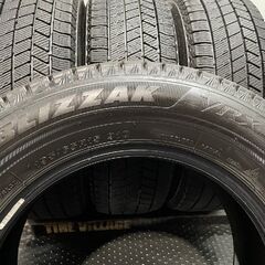 【走行短め】BS BRIDGESTONE BLIZZAK VRX3 195/65R15 15インチ スタッドレス 4本 22年製 プリウス ノア ヴォクシー カローラ等　(KTC293)クレジットカード QRコード決済可能の画像