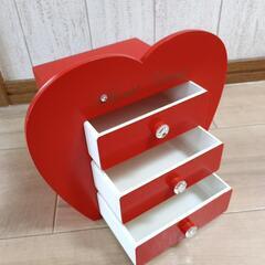 美品★ハート型♡小物入れの画像