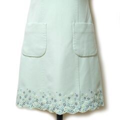 TOCCA BAMBINI トッカ バンビーニ 裾刺ワンピース 150サイズ ペールグリーンの画像