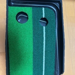 美品　パター練習マットの画像