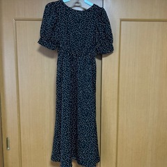 GRL 2way 未使用ドット柄ワンピース　Sサイズの画像