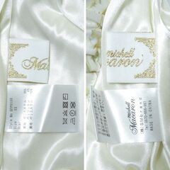 Michell Macaron ミシェルマカロン フリルスカート 低身長XSサイズ 花柄アイボリーの画像
