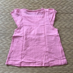 女児90サイズ　半袖･ピンク　美品の画像