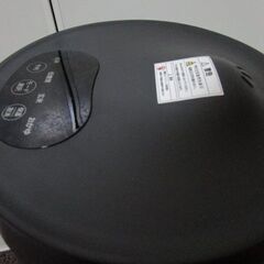 値下げしました！糖質カット炊飯器 AINX AX-RC3 スマートライスクッカー・２合炊き・ブラック（アイネクス低糖質炊飯器白米玄米おかゆ糖質減少）の画像