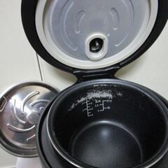 値下げしました！糖質カット炊飯器 AINX AX-RC3 スマートライスクッカー・２合炊き・ブラック（アイネクス低糖質炊飯器白米玄米おかゆ糖質減少）の画像
