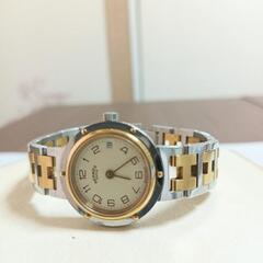 HERMES　クリッパー　デイト付き　腕時計（2）　の画像