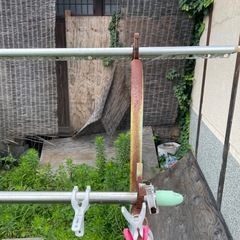物干しざお台セット差し上げます。の画像