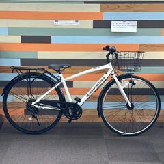 店頭引き渡し 中古 Maruishi 丸石サイクル 自転車 BLACK PANTHER 27インチの画像