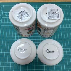 寿司柄湯呑＆小皿セットの画像