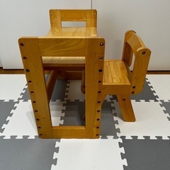 幼児用テーブル＆チェアセットの画像