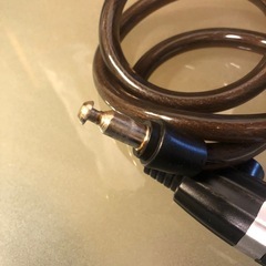 自転車用　タフガードロック 鍵 ワイヤーロックの画像