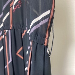 💛ブラウス ワンピース ベルト通しありの画像