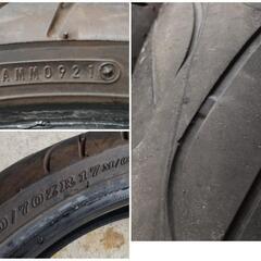 120/70R17 160/60R17セット　ダンロップロードスマート3の画像