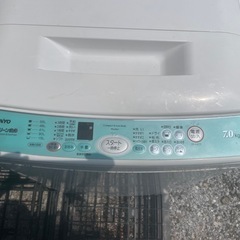 受け渡し決定三洋洗濯機7kg 2006年モデル の画像