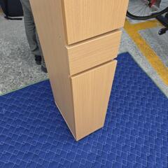 【配送無料】🌟細長い🌟木製収納棚 5301の画像