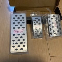 STI ペダルカバースバル インプレッサ等(AT用)の画像