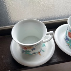コーヒーカップ3個の画像