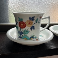 コーヒーカップ3個の画像