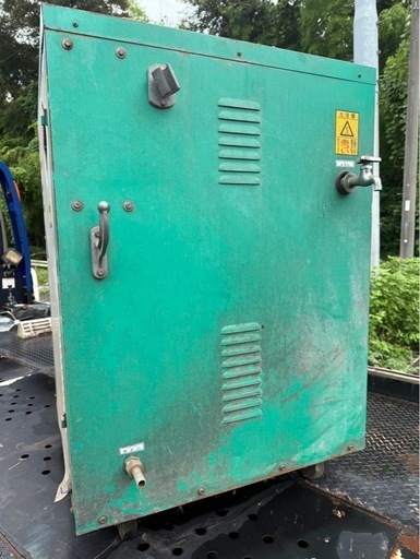 現状品】HOT CLEAN 輝 AHW-1123 安全自動車製 温水高圧洗浄機 200V 中古