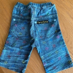 パーティパーティ　デニム風パンツ　90サイズの画像