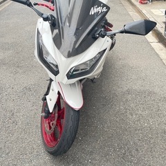 Kawasaki Ninja250SL ホワイトヨシムラマフラー...