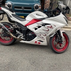 Kawasaki Ninja250SL ホワイトヨシムラマフラー 自賠責付きの画像