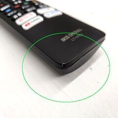 アイリスオーヤマ 純正 LUCA 32WEA20 テレビ用リモコン LT-XRC2 IRIS OHYAMA 札幌市 平岸店 の画像