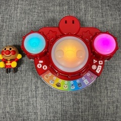 【定価6,578円】アンパンマン　光るドレミファ♪マジカルボンゴの画像