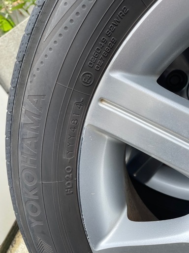 205/65/16 ホンダ純正ホイール夏
タイヤ付き4本 ホンダ（HONDA） 純正 16インチ ダンロップ 205/55R16 タイヤ ホイール 