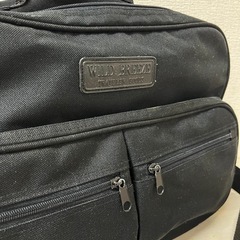 【中古品】WILDBREEZE ワイルドブリーズ ビジネスバッグ 黒 ボストンバックの画像