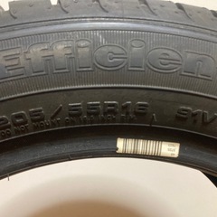 新品　GOOD YEAR  efficient grip 205 55 16  2021年製　状態良　硬化なし　グッドイヤーの画像
