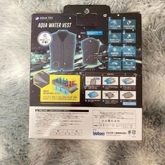  AQUA TEC💫クールベスト🌟Lサイズ　　水を入れるだけで涼しく過ごせます！の画像