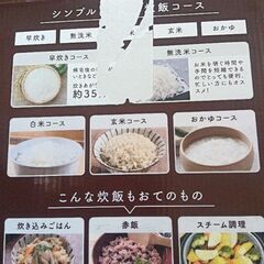 使用一回　2025年7月購入　炊飯器　５合炊きの画像