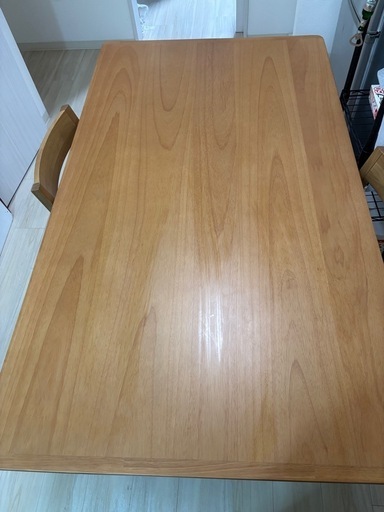 無印良品 ダイニングテーブル 椅子2脚