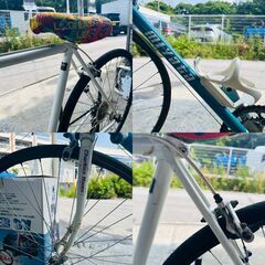 【❗️✨現品限り✨❗️】クロスバイク🚴‍♂️ MIYATA×SHIMANO搭載🌟 現状車＋Quasar車載キャリア❗️の画像