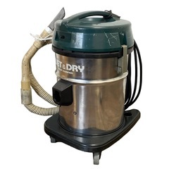 ○動作品■日立 電気掃除機 業務用 乾湿両用 集塵機 100V ...