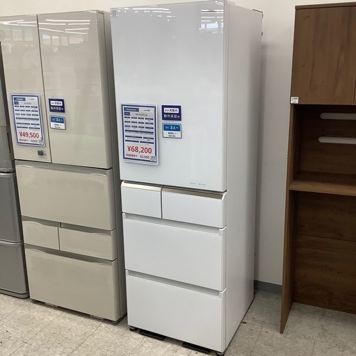 6ドア冷蔵庫 Panasonic NR-E415PV-N 2020年