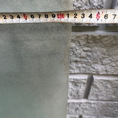 アクリル板　砂目　二重窓　DIYの画像