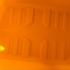 ローリータンク　300ℓ 300 ゴム蓋　ゴム　オレンジ　雨水タンク　ポリタンクの画像